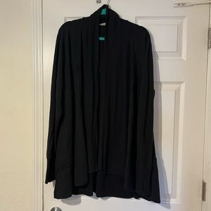 Athleta Black Cardigan 1X